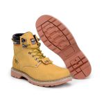 Bota Masculina ACT Second Shift Couro Legítimo - Milho
