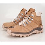 Botina Amarok Masculino Couro Legítimo - Areia
