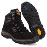 Botina Arizona Masculino Couro Legitimo - Preto
