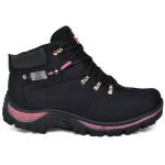 Botina Adventure Masculino Lona Solado Costurado - Rosa