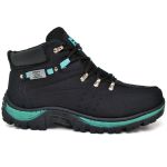 Botina Adventure Masculino Lona Solado Costurado - Verde