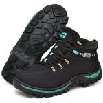 Botina Adventure Masculino Lona Solado Costurado - Verde