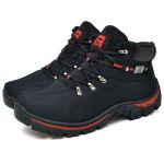 Botina Adventure Masculino Lona Solado Costurado - Vermelho