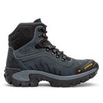 Bota Masculina Macia Couro Legítimo Premium Nl412- Azul