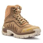 Bota Masculina Macia Couro Legítimo Premium Nl412- Creme