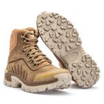 Bota Masculina Macia Couro Legítimo Premium Nl412- Creme