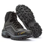 Bota Masculina Macia Couro Legítimo Premium Nl412- Preto