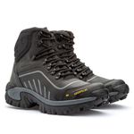 Bota Masculina Macia Couro Legítimo Premium Nl412- Preto