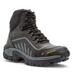 Bota Masculina Macia Couro Legítimo Premium Nl412- Preto