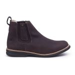 Bota Chelsea Crazy Horse - Café