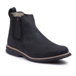 Bota Chelsea Crazy Horse - Preto