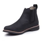 Bota Chelsea Crazy Horse - Preto