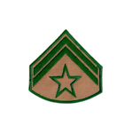 Insígna Bordada Bege De Aluno