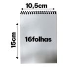 Bloco Impermeável Grande 16 Folhas