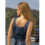 Cropped Decote Quadrado