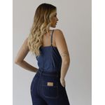 Calça Reta Bolso Faca Com Pences