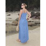 VESTIDO FLUIDO C/FENDA