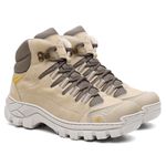 Coturno Boots Adventure Via Livre Kansas Cor Offwhite