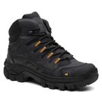 Coturno Boots Adventure Via Livre Kansas Cor Preto