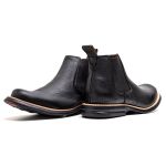 Botina Masculina Conforto Couro Floater Preto - Silverado Botas