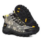Coturno Boots Adventure Via Livre Intruder Max Cor Camuflado Cinza