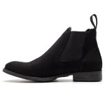Botina Masculina Premium Nobuck Preto - Silverado Botas