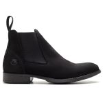Botina Masculina Premium Nobuck Preto - Silverado Botas