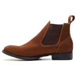 Botina Masculina Premium Nobuck Castor - Silverado Botas