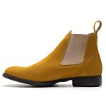 Botina Masculina Premium Nobuck Caramelo - Silverado Botas
