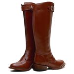 Bota Polo Masculina Couro Pull - Up Brown