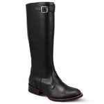 Bota Polo Masculina Couro Pullup Preto - Silverado Botas