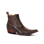 Botina Infantil Couro Dallas Café - Silverado Botas