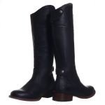 Bota Hípica Masculina Couro Floater Preto - Silverado Botas Copia