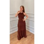 VESTIDO LAVANDA DE AMARRAR - VINHO