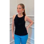 REGATA COPO DE LEITE DE BRILHO - PRETA