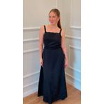 VESTIDO FIGUEIRA LONGO BORDADO - PRETO