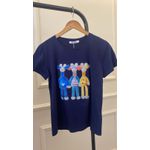 T-SHIRT GIRAFA 100 AZUL MARINHO