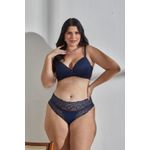 CONJUNTO PLUS SIZE EM RENDA COM BOJO - SIDERAL