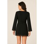ROBE AGATA - PRETO