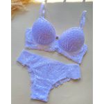 CONJUNTO CORA BOJO/RENDA - BRANCO