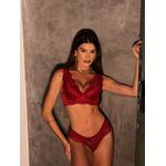 CONJUNTO DE RENDA CECILIA - VERMEHO