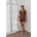 PIJAMA AMERICANO - MARRON