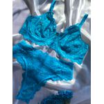 CONJUNTO RENDA MARIA - TURQUESA