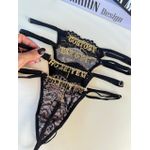 CALCINHA SEXY PINGENTE - PRETO