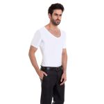 KIT 3 CAMISETAS MASCULINA PRETO - Anti Suor Skin Shirt Clássica 