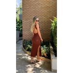 Vestido Canelado Cores 