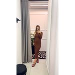 Vestidoo Canelado ML
