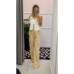 Calça Cargo Bege