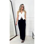 Calça Social Ajustável Preta 