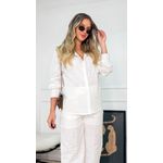 Conjunto de Algodão Branco 